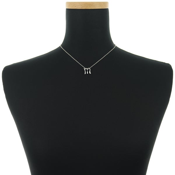 ティファニー ネックレス   アルファベットレター イニシャル M シルバー925 