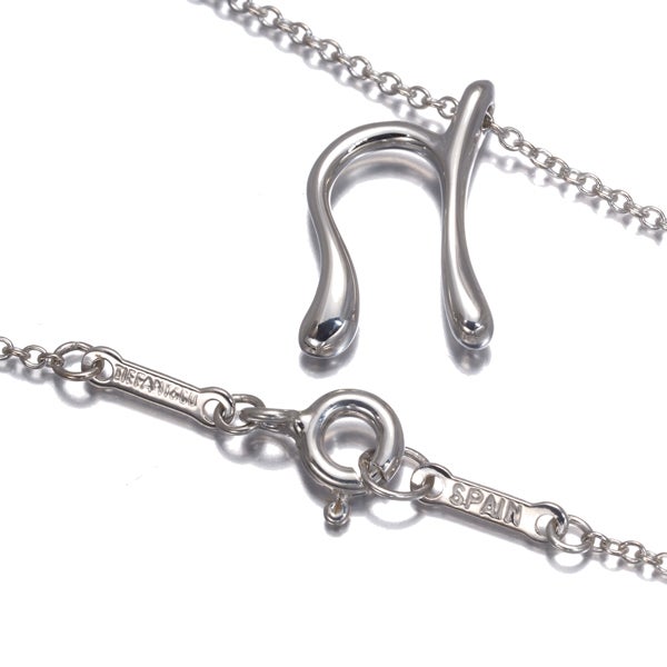 ティファニー ネックレス   アルファベットレター イニシャル  N シルバー925 