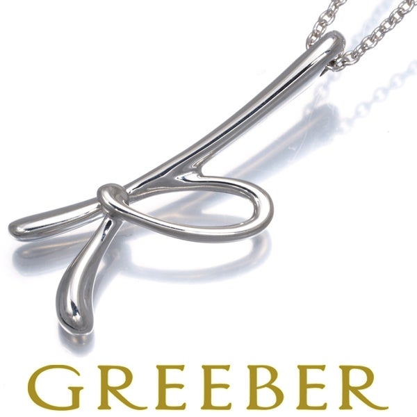 ティファニー ネックレス   アルファベットレター イニシャル K シルバー925 