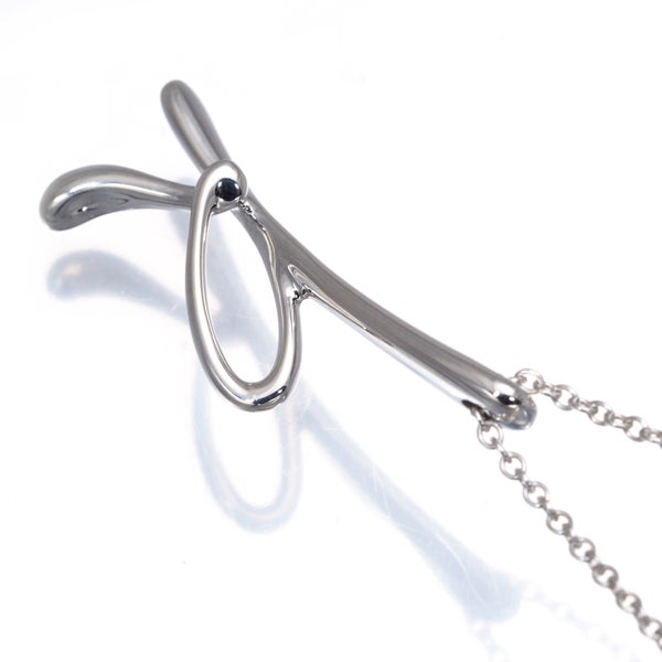 ティファニー ネックレス   アルファベットレター イニシャル K シルバー925 