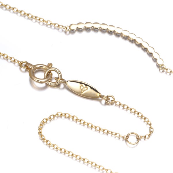 アーカー ネックレス  ダイヤ 0.10ct ビリーブユー  K18YG 