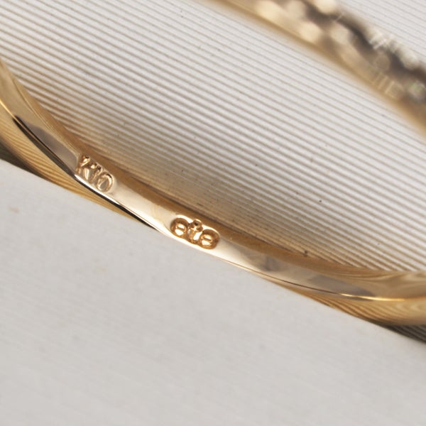 エテ リング    カッティング ピンキー 1号 K10YG 