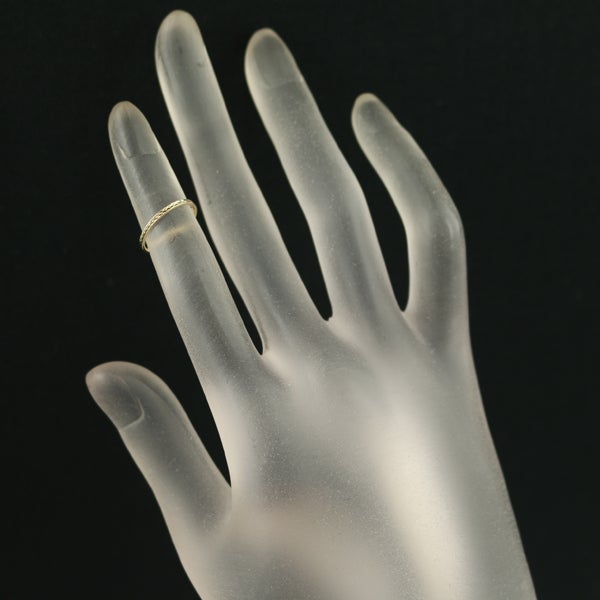 エテ リング    カッティング ピンキー 1号 K10YG 