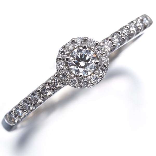 ヴァンドーム リング  ダイヤ 0.084ct/0.13ct グレース 9号 Pt950 