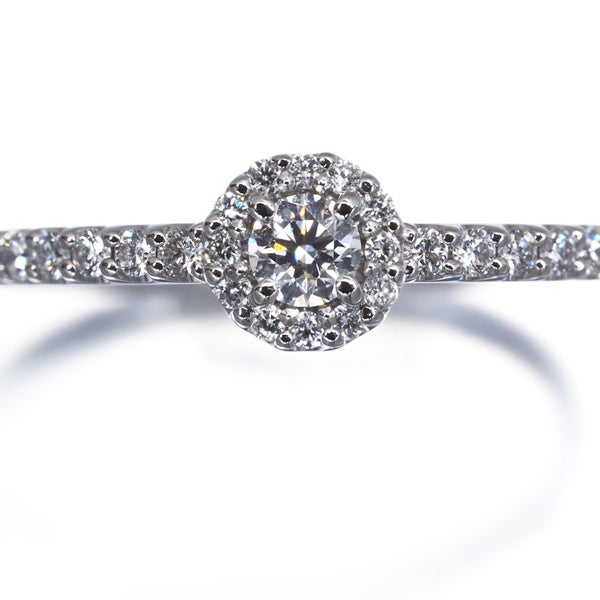 ヴァンドーム リング  ダイヤ 0.084ct/0.13ct グレース 9号 Pt950 