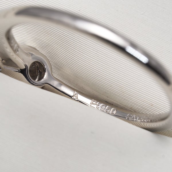 ヴァンドーム リング  ダイヤ 0.084ct/0.13ct グレース 9号 Pt950 