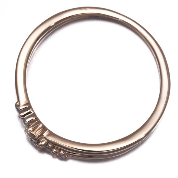 カナル4℃ リング  ダイヤ  5P 10号 K10PG 