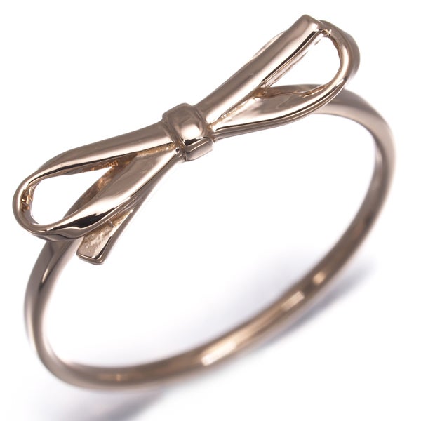 エテ リング    リボン ピンキー 3号 K10PG 