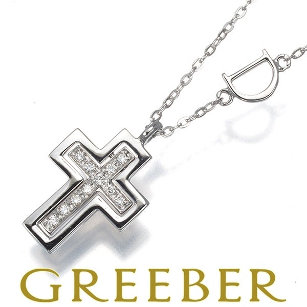 ダミアーニ ネックレス   ベルエポック クロス ミニ K18WG 