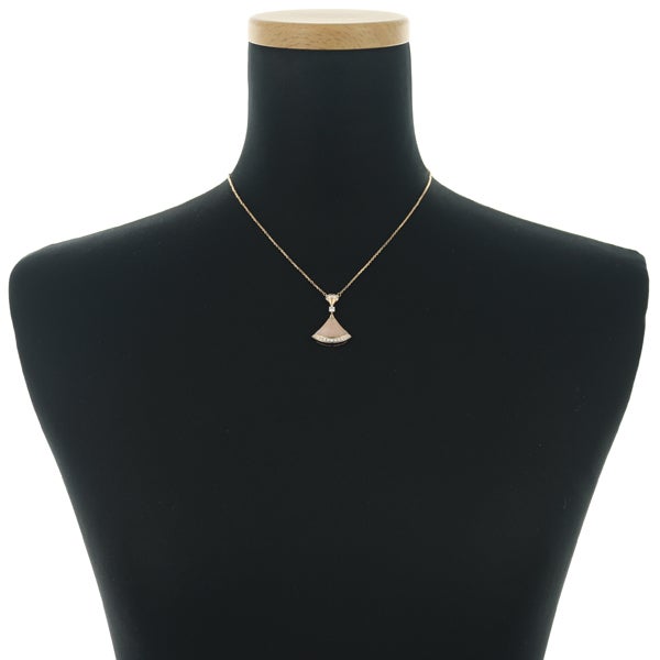 ブルガリ ネックレス  ピンクオパール ダイヤ ディーヴァドリーム  K18PG 