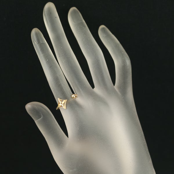 ルイヴィトン リング  ダイヤ モノグラムイディール 51号 K18YG 