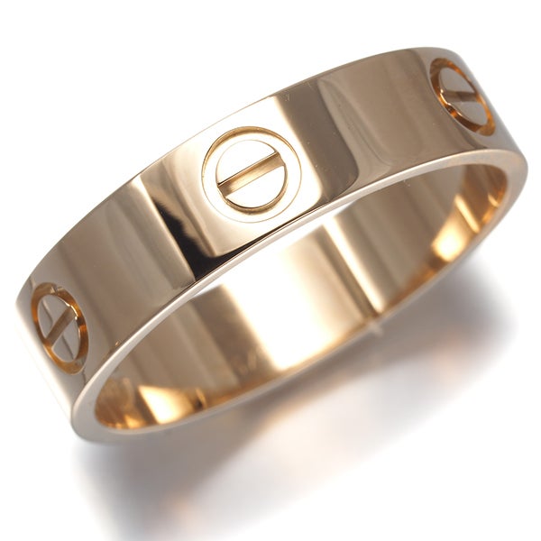 カルティエ リング   ラブ クラシック 63号 K18PG 