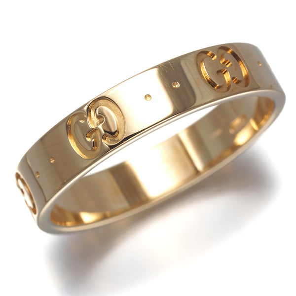 グッチ リング   アイコン スリム 14号 K18PG 