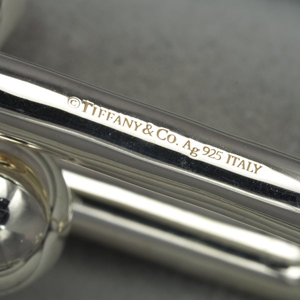 ティファニー ピアス ハードウェア リンク エクストララージ シルバー925 