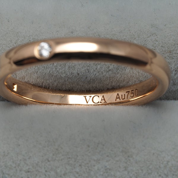 ヴァンクリーフ&アーペル リング  ダイヤ タンドルモン エトワール 3P 49号 K18PG 