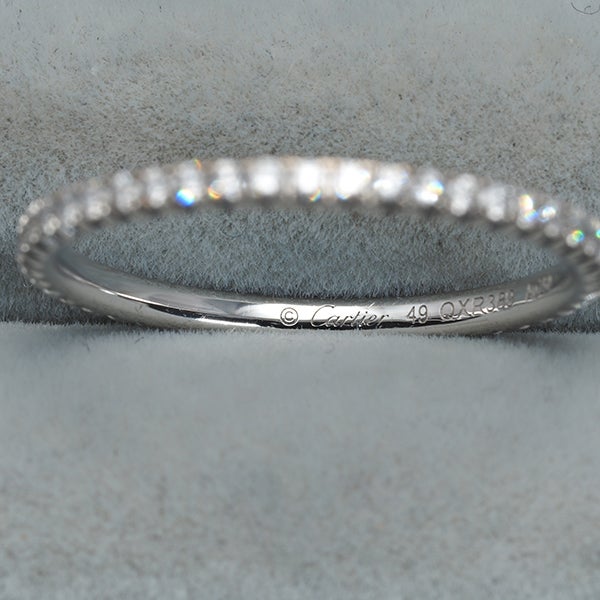 カルティエ リング  ダイヤ エタンセル フルエタニティ 49号 K18WG 