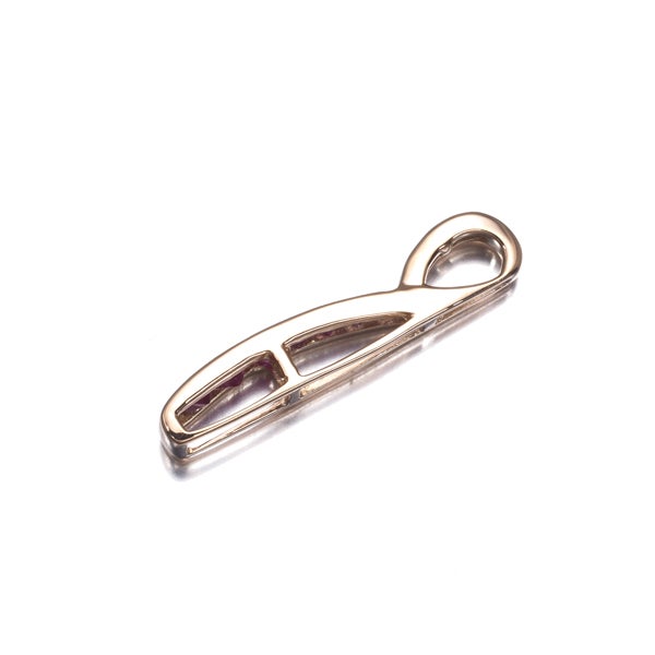  ルビー 0.18ct ピンクサファイア 0.27ct ダイヤ  グラデーション  ペンダントトップ K18PG 