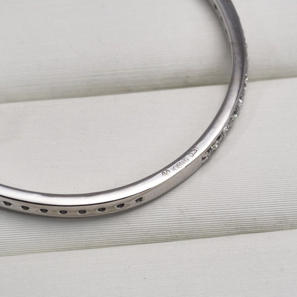 ローズヴィフ ピアス  ダイヤ 0.37ct/0.37ct  サークル K18WG 