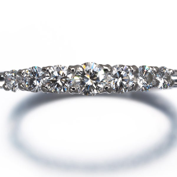 モニッケンダム リング  ダイヤ 0.53ct  7P 11.5号 Pt900 