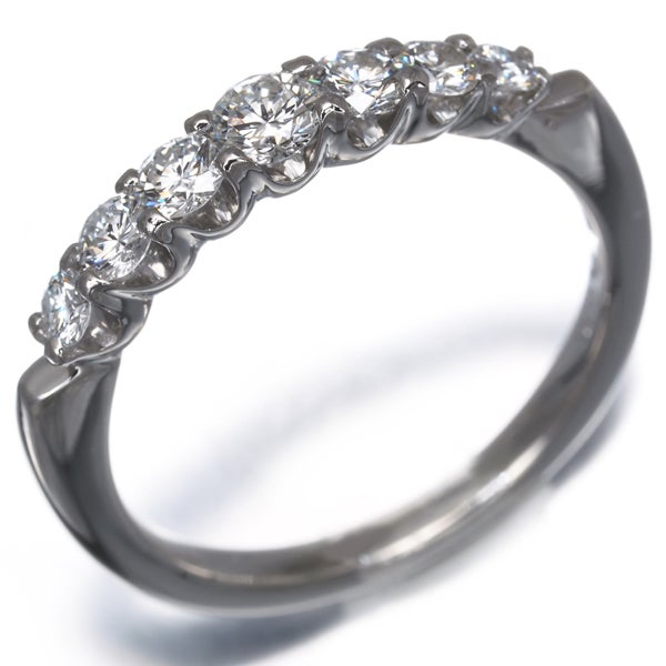モニッケンダム リング  ダイヤ 0.53ct  7P 11.5号 Pt900 