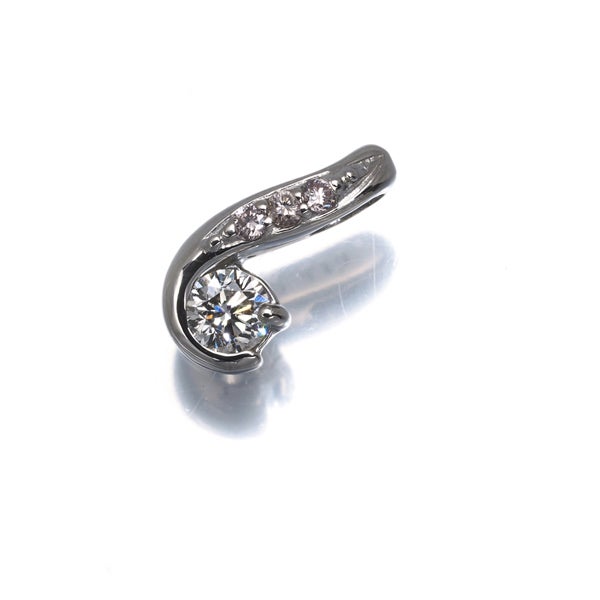 ダイヤ 0.17ct/0.03ct   ペンダントトップ Pt900 