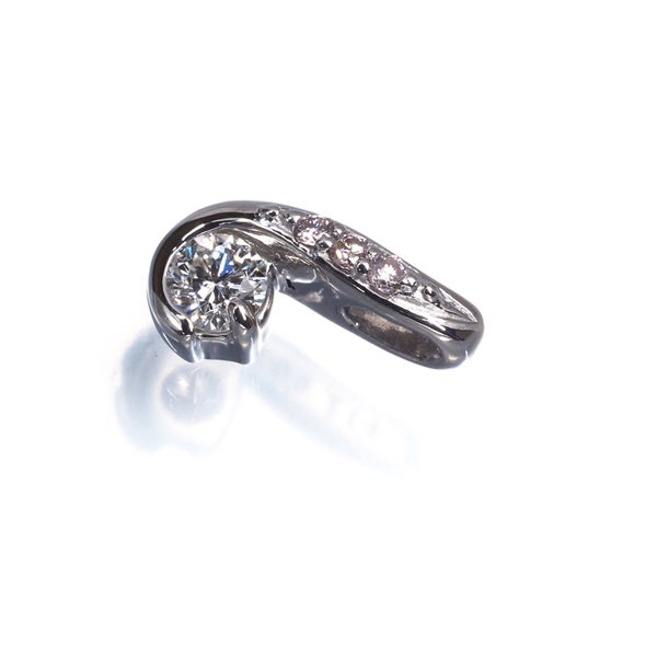  ダイヤ 0.17ct/0.03ct   ペンダントトップ Pt900 
