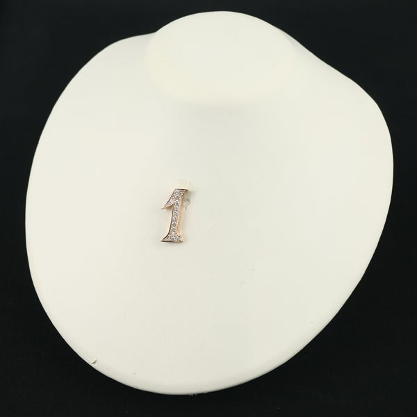 ゆきざき ペンダントトップ  ダイヤ 0.51ct ノンブル ナンバー No.1 K18PG 