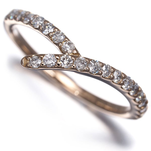  ダイヤ 0.30ct   リング K18PG 