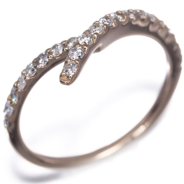  ダイヤ 0.30ct   リング K18PG 