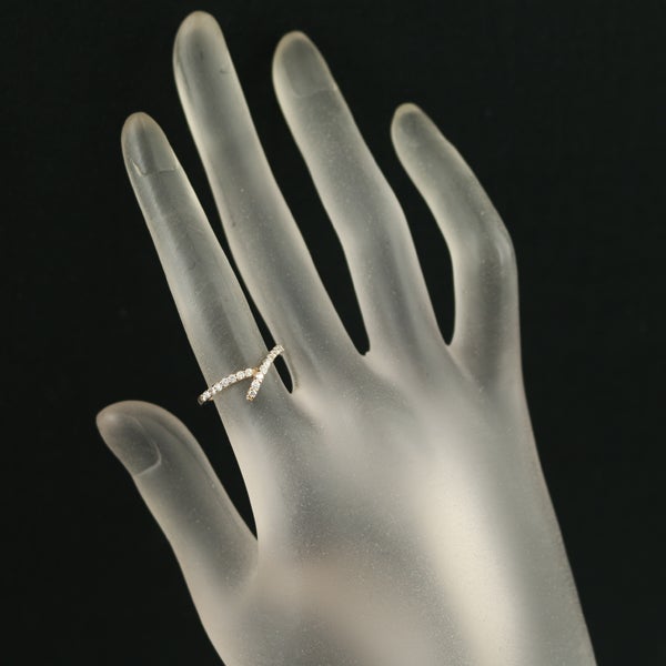  ダイヤ 0.30ct   リング K18PG 