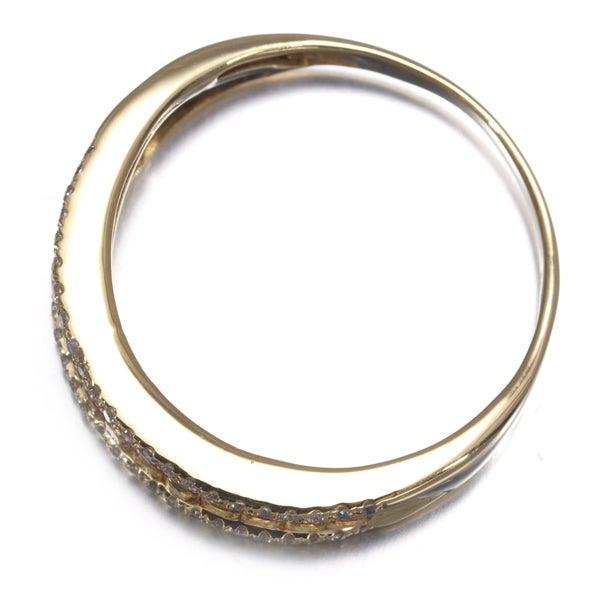  イエローサファイア 0.80ct  ダイヤ 0.12ct ミステリーセッティング  リング K18YG 