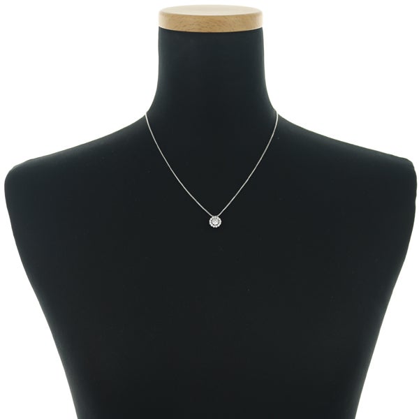  ダイヤ 0.507ct/0.22ct サークル  ネックレス Pt900/Pt850 