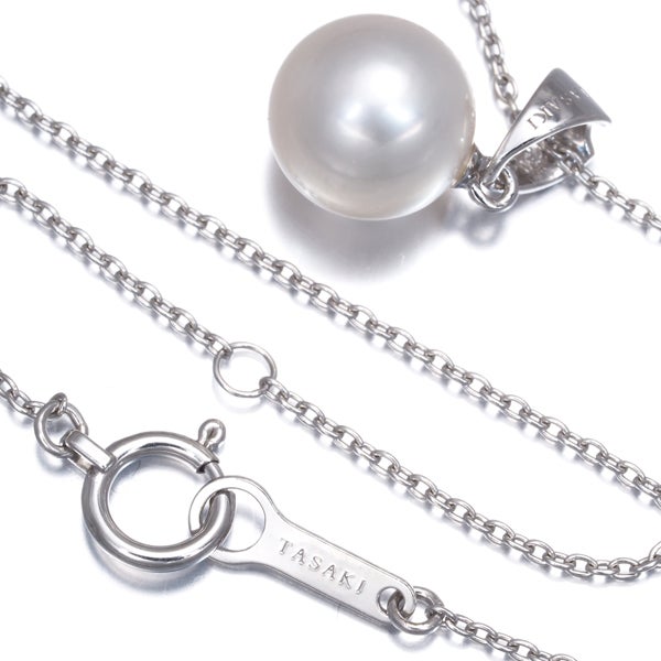 タサキ ネックレス  アコヤ真珠 8.3mm  一粒 K18WG 