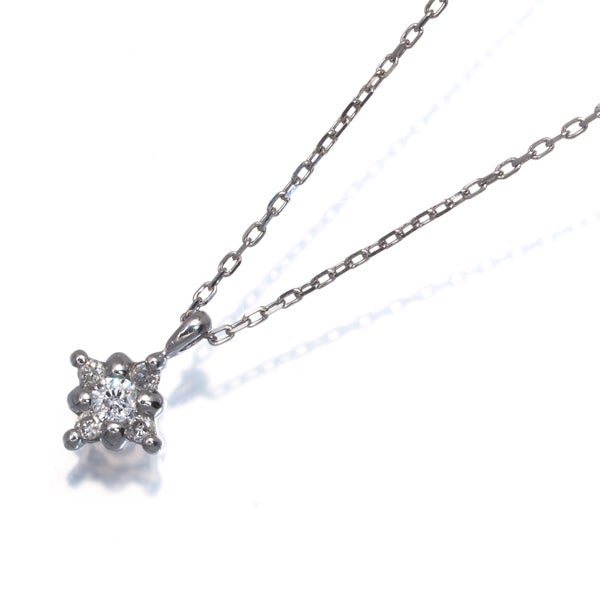 ヴァンドーム ネックレス  ダイヤ 0.05ct   Pt900/Pt850 