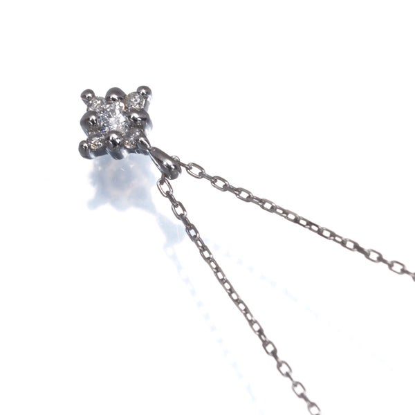 ヴァンドーム ネックレス  ダイヤ 0.05ct   Pt900/Pt850 