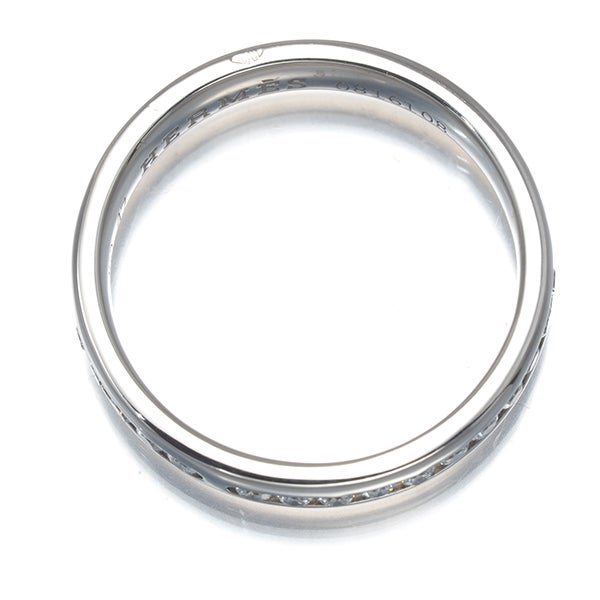エルメス リング  ダイヤ 0.47ct アンプラント フルエタニティ 47号 Pt950 