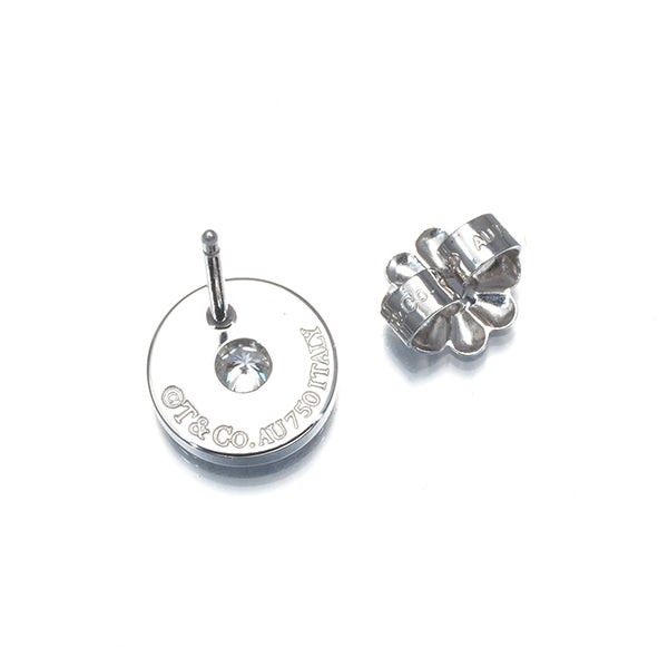 ティファニー ピアス  ダイヤ 1837 サークル K18WG 