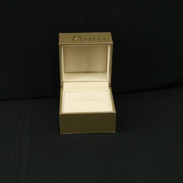 ポンテヴェキオ リング  ダイヤ 0.14ct  ハーフエタニティ 10号 K18WG 箱/保証書