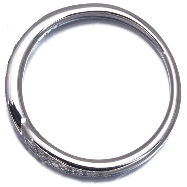 タサキ リング  ダイヤ 0.11ct スティーレ デュアル パヴェ ライン 9.5号 Pt950 