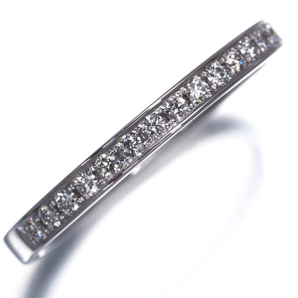 タサキ リング  ダイヤ 0.13ct スペランザ ハーフエタニティ 11号 Pt950 