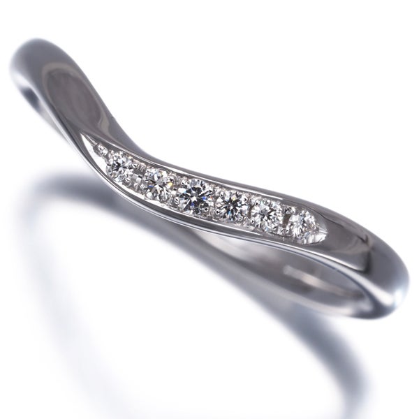タサキ リング  ダイヤ 0.04ct ヴェーロ パヴェ ライン 10号 Pt950 