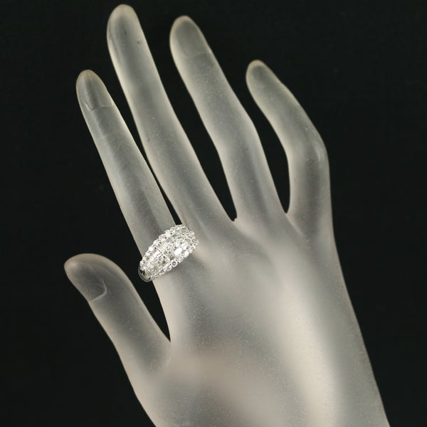  ダイヤ 1.50ct 2種カット  リング Pt900 