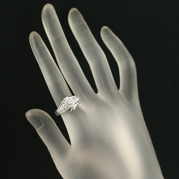  ダイヤ 0.52ct パヴェ  リング Pt900 