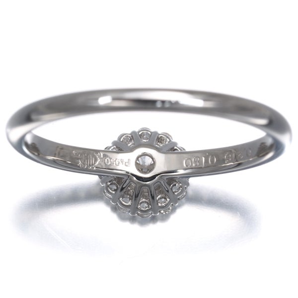  ダイヤ 0.216ct/0.180ct   リング Pt950 