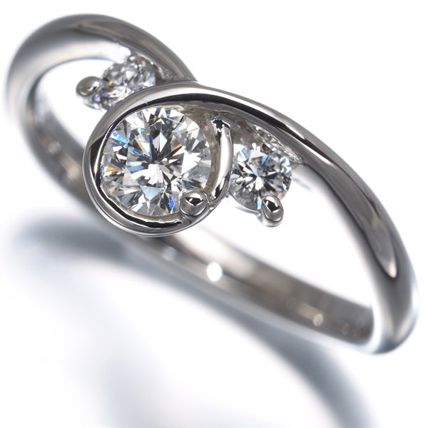  ダイヤ 0.323ct/0.13ct   リング Pt900 