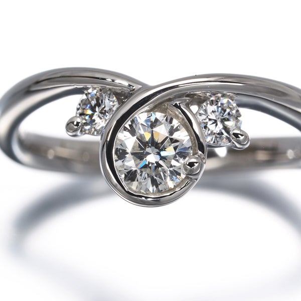  ダイヤ 0.323ct/0.13ct   リング Pt900 