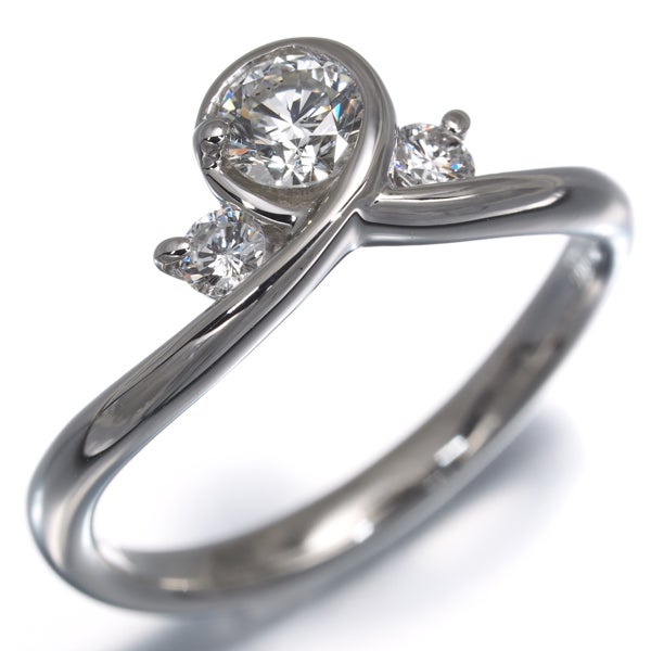  ダイヤ 0.323ct/0.13ct   リング Pt900 