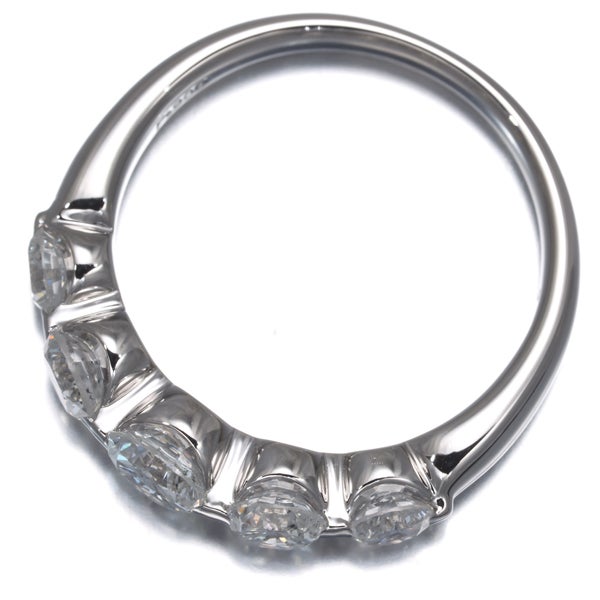 ダイヤ 1.04ct 5P  リング Pt900 