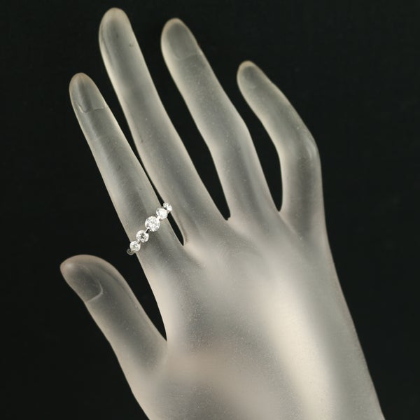  ダイヤ 1.04ct 5P  リング Pt900 