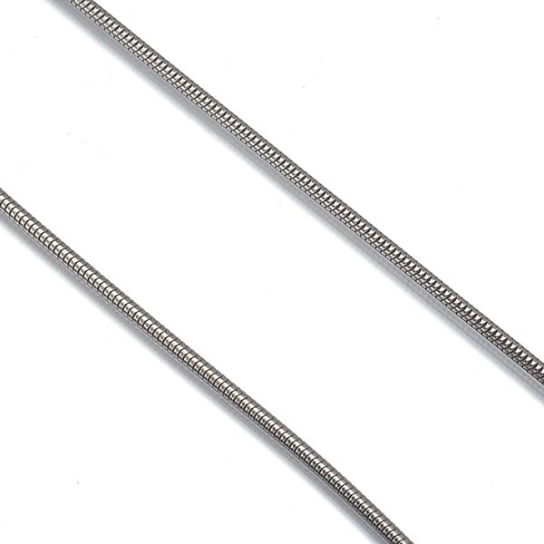 ティファニー チェーンネックレス   スネーク 51cm K18WG 